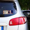 Biden Blood on His Hands Vinyl Sticker Decal (3.37" x 9") | Peel & Stick | Biden, President, Political, Republican, Humor view 3