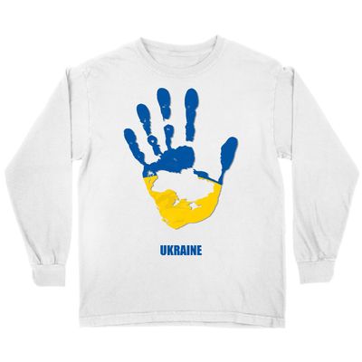lepni.me T-Shirt for Kids Ukraine Flag Shirt Ukrainian Map Symbol Ukrainians Clothing (5-6 Years White Multi Color)