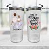 TEEAMORE Personalized Mother's Day Tumbler Mom And Me Gift From Child Best Mom Tumblers Mother And Daughter 20oz view 2