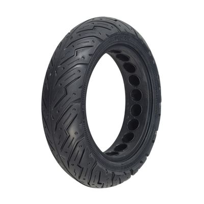 AlveyTech Solid Rubber 10" x 2.50" Honeycomb Tire - Fits The Ninebot by Segway MAX G30 Electric Scooter, Flat Free Solid Tire For Front or Rear Wheel Replacement with DY-036-01 Tread Pattern (1)