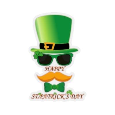 Kiss-Cut Stickers - St. Patrick's Day - ST.Patricks Day (2"x2", White)