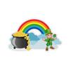 Kiss-Cut Stickers - St. Patrick's Day - Pot of Gold (2"x2", White) view 1