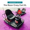 AlveyTech Front or Rear Caster Fork for The Razor Crazy Cart XL view 2
