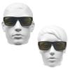 proSPORT Polarized Sunglass Light-Weight Black Frame Brown Lens Anti-Glare Men Women Eco-Friendly view 3