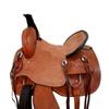 Brown Leather Western Roping Ranch Saddle 15 16 17 18 Tooled Horse TACK Set (18 Inch) view 3