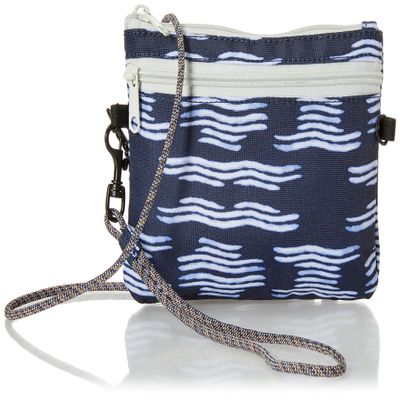 KAVU Renrose Crossbody Wallet with Rope Strap, Evening Tide