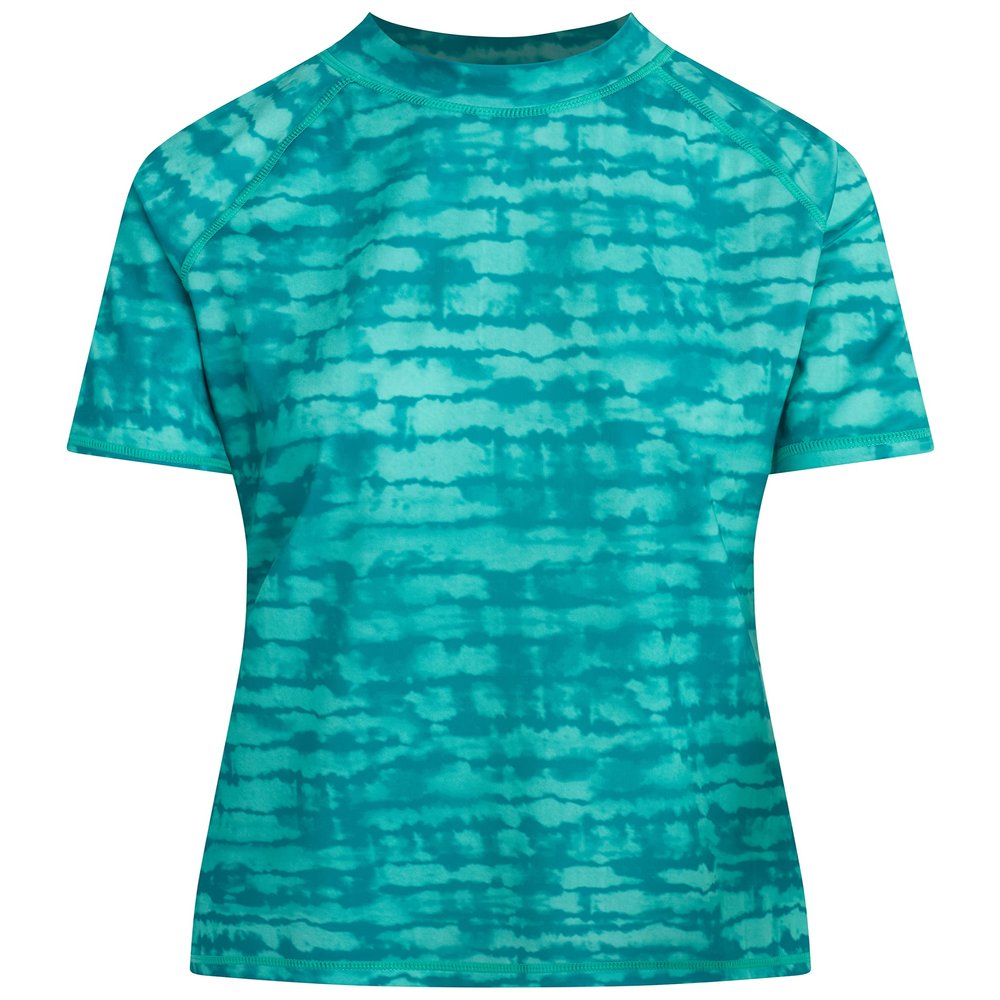 Kanu Surf Womens, Marina UPF 50 Short Sleeved Active Rashguard & Workout Top, Harmony Atlantis, Small