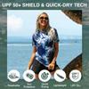 Beach Girl S/S Rashguard view 2