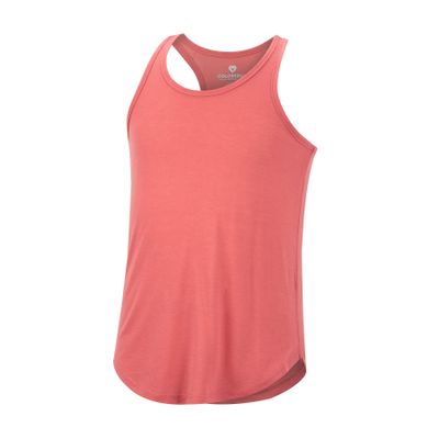 COLOSSEUM Active Girl's Mila Relaxed Fit Racerback Tank (Rose, X-Large)
