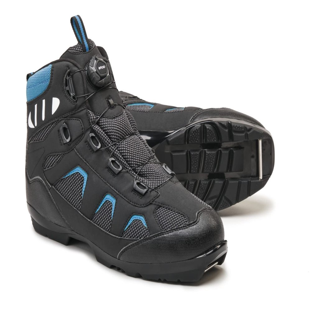Whitewoods 806 Adult NNNBC Cross Country Backcountry Ski Boots - ATOP Lacing System (EUR 36)