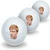 Pack of 12 Personalized Golf Balls - Customize With Your Face or Someone Else's - Used Recycled Balls With Mesh Carrying Bag - Great Gift for Men and Women view 3