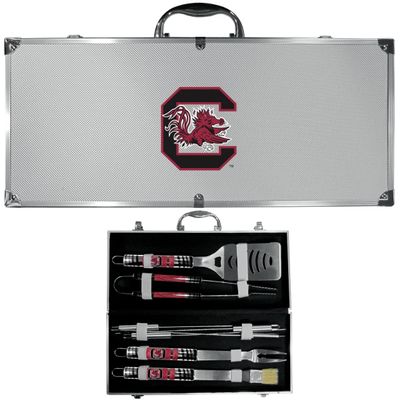 Siskiyou C8BQ63 Unisex NCAA South Carolina Gamecocks 8 Piece Tailgater BBQ Set