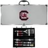 Siskiyou C8BQ63 Unisex NCAA South Carolina Gamecocks 8 Piece Tailgater BBQ Set