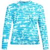 Kanu Surf Womens, Keri Long-Sleeve UPF 50 Rashguard, Harmony Aqua, Medium view 1