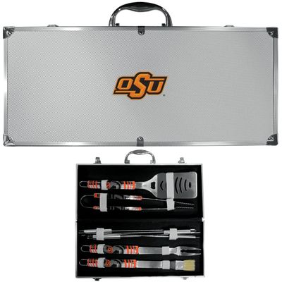 Siskiyou C8BQ58 Unisex NCAA Oklahoma State Cowboys 8 Piece Tailgater BBQ Set