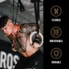 RooGrips 3 Finger Premium Leather Hand Grips for Gymnastic Bars, Cross Training, Gym & Home Workouts, Pull Up Bars & Weightlifting - The Most Durable Palm Guard from Rips and Blisters view 4