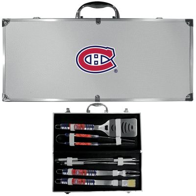 Siskiyou H8BQ30 Unisex NHL Montreal Canadiens 8 Piece Tailgater BBQ Set