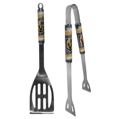 Siskiyou H2BQ165 Unisex NHL Las Vegas Golden Knights 2 Piece Steel BBQ Tool Set