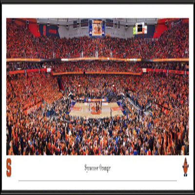Syracuse Basketball - 40.25x13.75-inch Standard Framed Print by Blakeway Panoramas