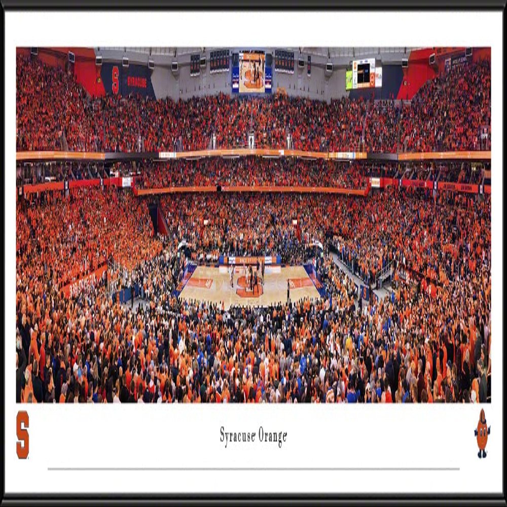 Syracuse Basketball - 40.25x13.75-inch Standard Framed Print by Blakeway Panoramas