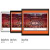 Syracuse Basketball - 40.25x13.75-inch Standard Framed Print by Blakeway Panoramas view 2