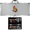 Siskiyou H8BQ120 Unisex NHL Ottawa Senators 8 Piece Tailgater BBQ Set view 1