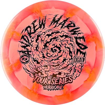 DGA Limited Edition 2022 Tour Series Andrew Marwede Swirly ProLine Hurricane Driver Golf Disc [Colors May Vary] - 173-174g