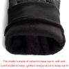FUFU Gloves Cycling Gloves Touch Screen Anti-Slip Thickend Warm Sports Gloves (Color : Red) view 4