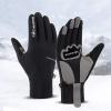 FUFU Gloves Mens Winter Gloves Whole Palm TouchscreenLightweight Snug-Fit, Warm Lining for Training Driving Cycling Running Work (Size : M) view 2