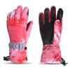 FUFU Gloves Warm Gloves Windproof Ski Gloves Bike Gloves Motorcycle Gloves Touch Screen Non-Slip Winter Gloves (Color : F, Size : M) view 1