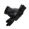 FUFU Gloves Men's Leather Gloves, Touch Screen Winter Warm Gloves, Driving Outdoor Gloves Windproof and Waterproof view 1