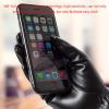 FUFU Gloves Men's Leather Gloves, Touch Screen Winter Warm Gloves, Driving Outdoor Gloves Windproof and Waterproof view 3