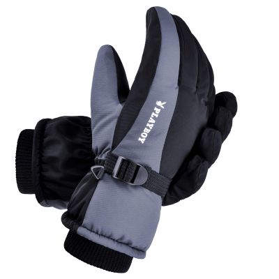 FUFU Gloves Waterproof Cycling Gloves Thermal Flexible Lightweight Anti-Slip Winter Warm Gloves for Driving Working Riding Running Skiing