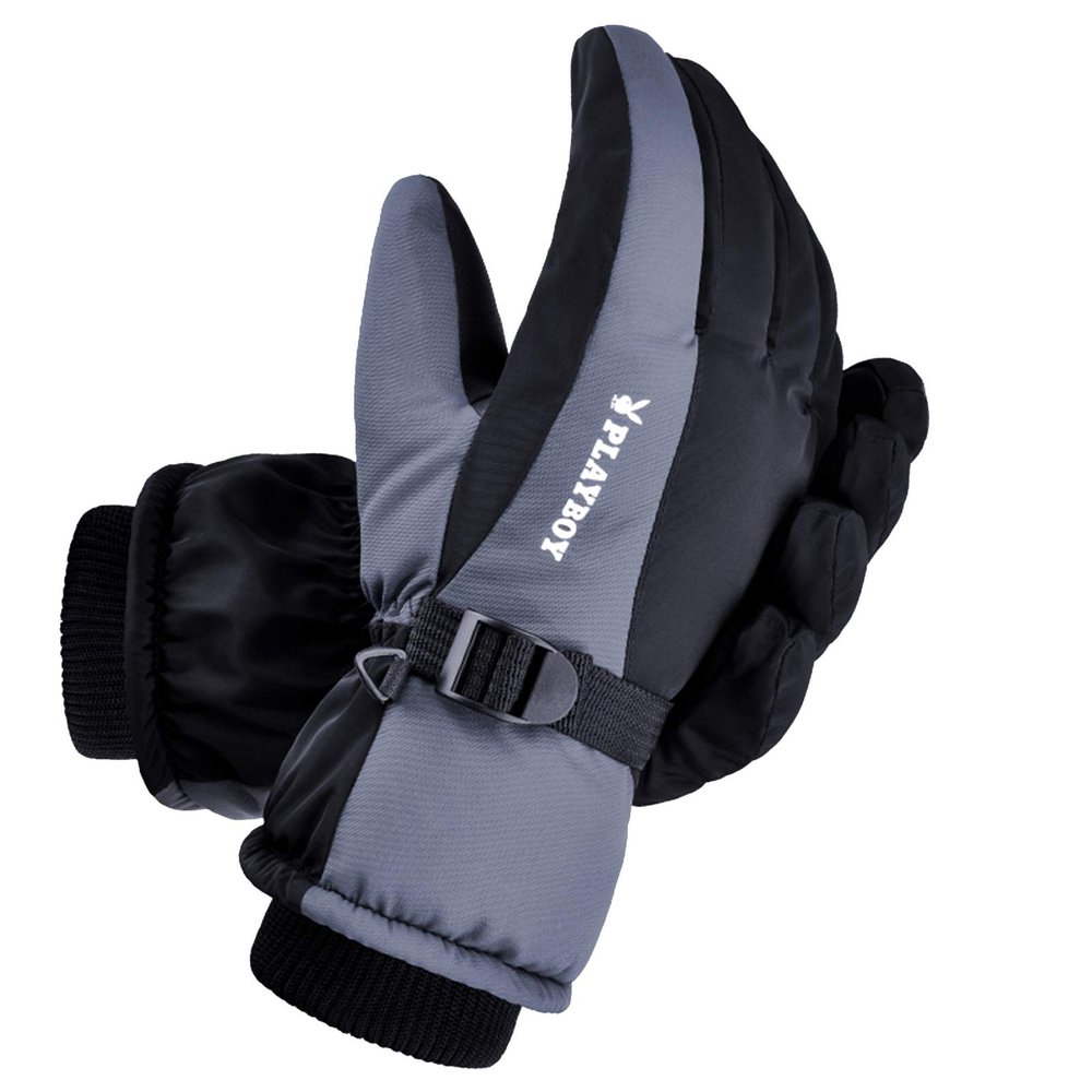 FUFU Gloves Waterproof Cycling Gloves Thermal Flexible Lightweight Anti-Slip Winter Warm Gloves for Driving Working Riding Running Skiing
