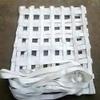 Safety Lifting Sling Net, Nylon Webbing Hoisting Net, Truck/Trailer/Cargo Net, Useful for Dock Loading and Unloading Goods (Color : White, Size : 1x1m(300kg)) view 4