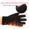 FUFU Gloves Running Gloves, Lightweight Touch Screen Thermal Gloves, Anti-Slip Winter Gloves Suit for Running, Driving, Cycling (Color : A) view 3