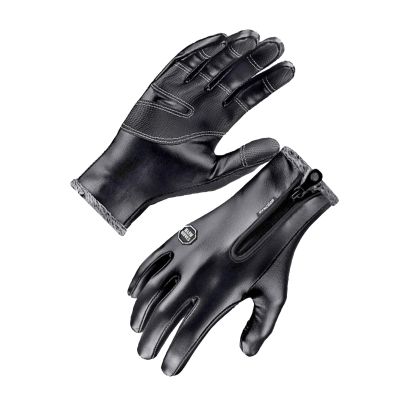FUFU Gloves Mens Leather Gloves Warm Winter Gloves Anti-Slip Touch Screen Gloves Windproof Cold Weather Gloves (Size : L)