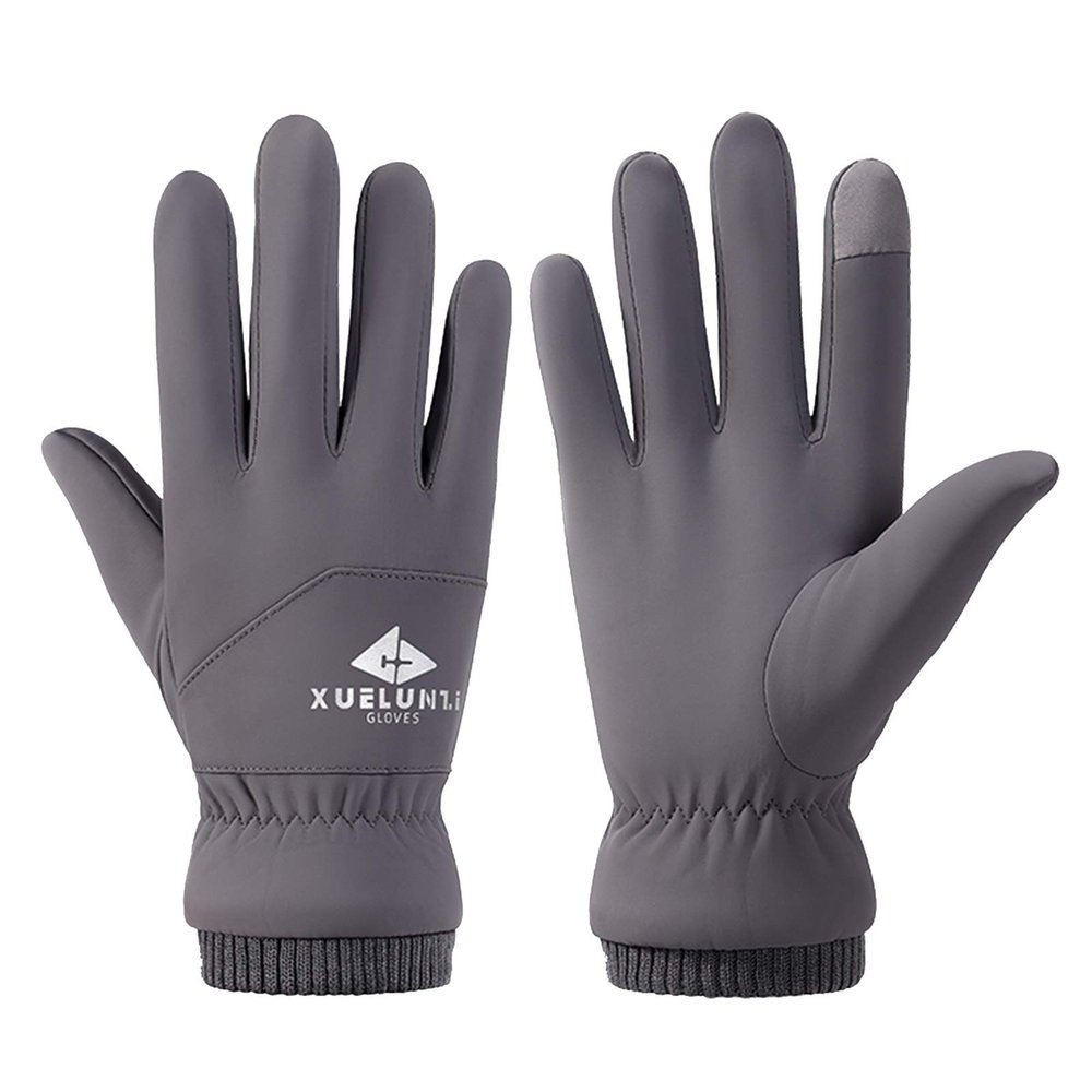 FUFU Gloves Winter Warm Gloves Touchscreen Gloves Windproof Thermal Gloves Anti Slip Gloves for Outdoor