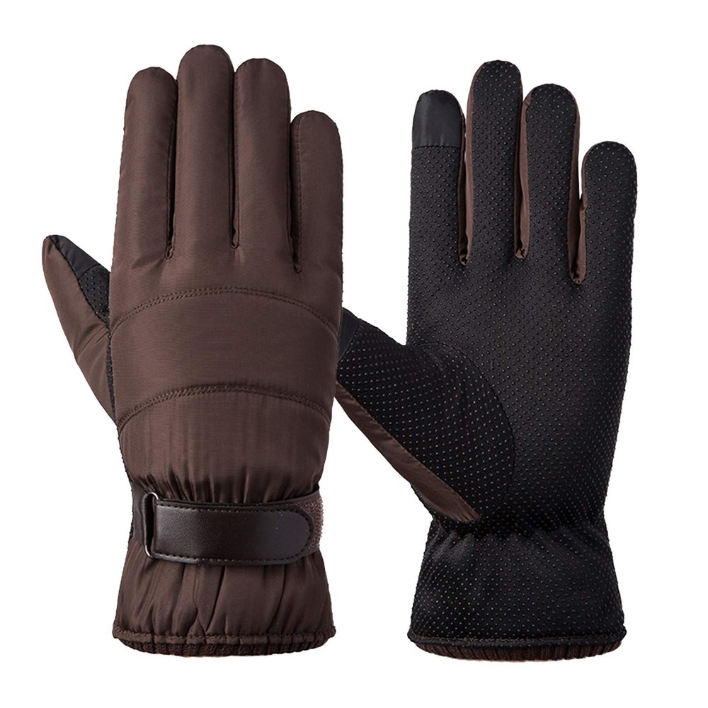 FUFU Gloves Winter Cold Protection Gloves, Touch Screen Ski Gloves, Riding and Running Gloves, and Extremely Warm