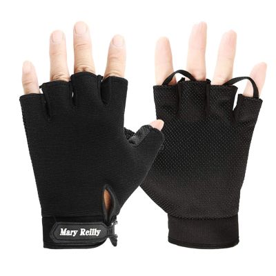 FUFU Gloves Half Finger Gloves Stretchy Winter Magic Gloves Knitted Fingerless Gloves for Men (Size : L)