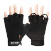 FUFU Gloves Half Finger Gloves Stretchy Winter Magic Gloves Knitted Fingerless Gloves for Men (Size : L) view 1