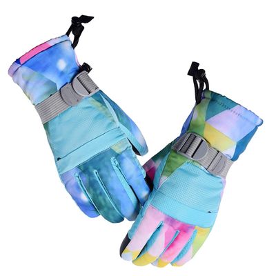 FUFU Gloves Men Touch Screen Thermal Gloves for Winter Cycling & Running & Motorbike (Color : B, Size : L)