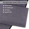 3 Pack Large Golf Towels, 16" x 24" Tri-Fold Portable Microfiber Fabric Waffle Pattern Golf Towel for Golf Bag with Carabiner Clip to Quickly Remove Sand, Mud, Dirt and Sweat view 4
