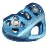 SEPEAK 30kN Tandem Speed Double Pulley, CE Certified Zip Line Trolley for Backyard Zipline, Mountaineering Climbing & Rock Rescue Lifting, Fits Cable up to 1/2 Inches/Holds Up to 6750lbs, Blue view 1