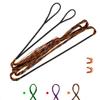 Deerseeker Archery Bowstring Set with 2 Nocking Points Dacron Recurve Bow String Replacement 12, 14, 16 Strands for Traditional Longbow Bow Shooting 48-70 inchesBrown, 1pcs  view 1