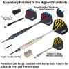 Turnart Darts Plastic Tip - Professional Soft Tip Darts Set for Electronic Dartboard 12 Pcs 18 Grams with 50 Extra Tips 24 Flights 2 Flight Protctors and Tool Kit Gift Darts (New) view 3