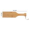 Bamboo Paddle, 16.5 Inch Large Durable Smooth Paddle view 4