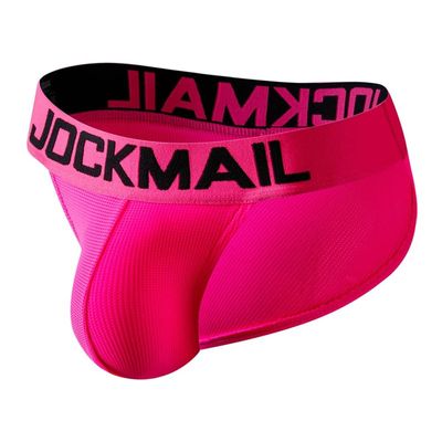 JOCKMAIL Mens Briefs Underwear Rainbow Comfort Men Underwear Briefs Men Underpants (Medium, Rose1)