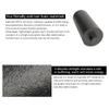 cdar 2 in 1 EPP Fitness Column Hollow Froth Roller Muscles Feet Emancipate Cheirapsis Black view 3