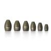 nako. Tungsten Flipping Weights Fishing Sinkers | Fishing Weights for Bass Fishing | Buck Pack (Green Pumpkin, 1/16 oz - 10 Pack) view 1